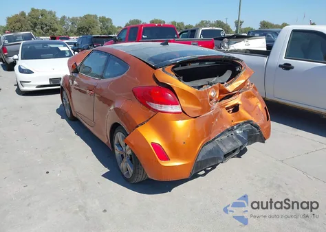 2012 Hyundai Veloster from USA, damaged, VIN KMHTC6AD5CU082065